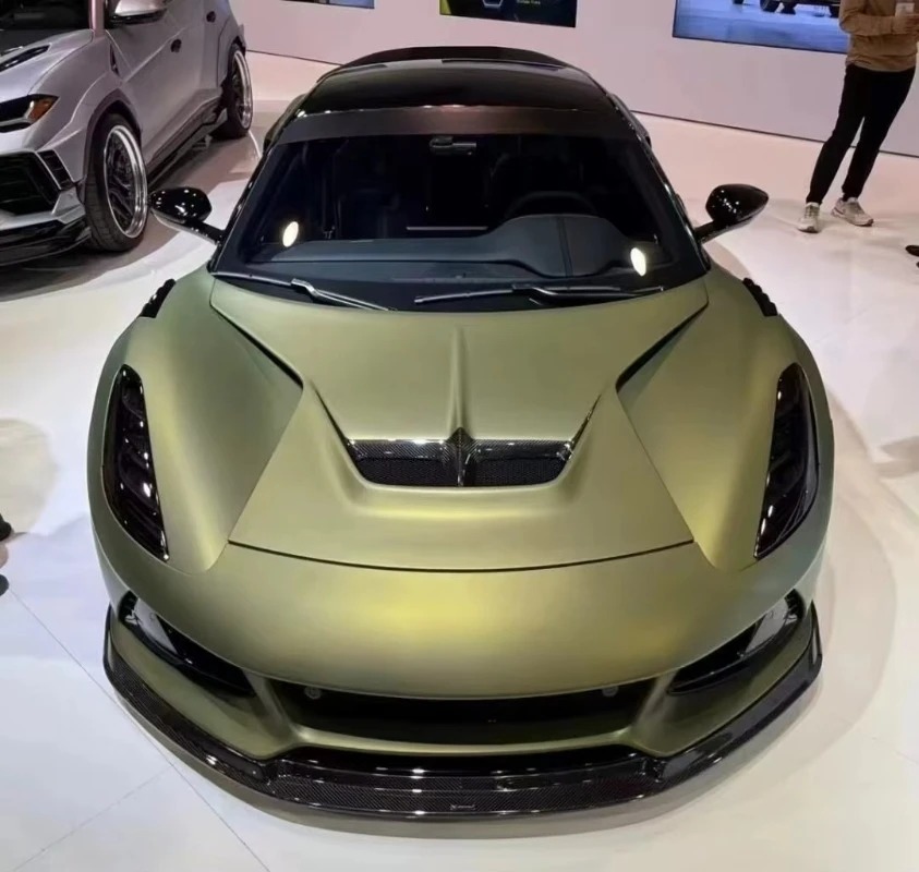 High Quality Fast Delivery Whole Sale Price Dry Carbon Fiber V Style Hood Body Kits for Lo-tus Emira
